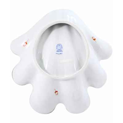 Ваза в виде раковины Apponyi Vert фарфор, Херенд (Herend) Венгрия 1960-86 гг. D-23 см. Херенд, Венгрия 1960 -1986 гг