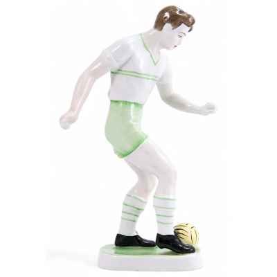 Скульптура «Футболист» Холлохаза, Венгрия 1950 гг