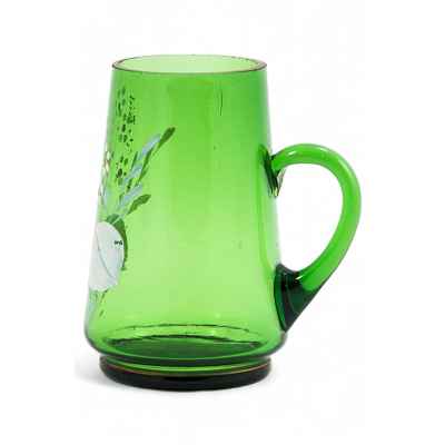 Стопка зелёная Богемия Конец XIX века