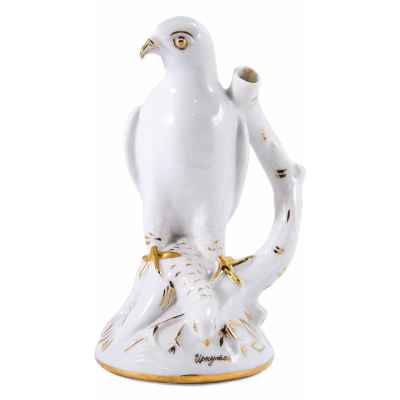 Графин Сокол фарфор Хайтинский ф. з. Иркутск СССР 1965 г. Н-22,3 см. г. Иркутск Изготовитель: Хайтинский фарфоровый завод после 1965 г