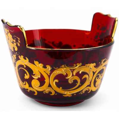 Ваза Богемия Богемия Конец XIX века