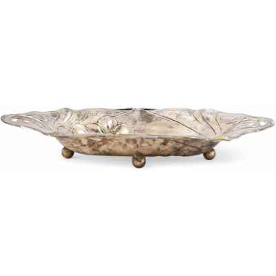 Сухарница овальной формы Российская империя (Польша), фабрика Плевкевича (?) к. XIX- н. XX вв