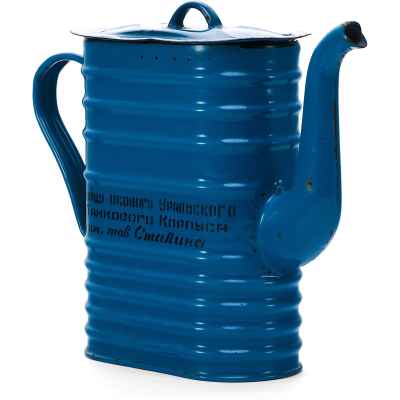 Чайник из противогаза Свердловского Танкового корпуса СССР 1940-1950 гг