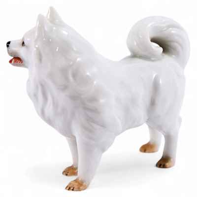 Статуэтка Лайка фарфор, Аугартен (Augarten) Австрия 1920-е гг. Н-10 см. Вена, Австрия. после 1922 г