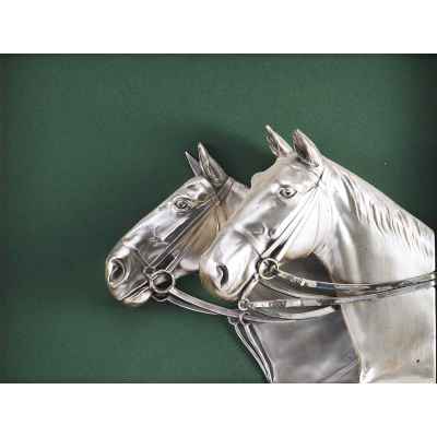 Плакетка «Лошади» Германия.(?) Первая четверть XX века