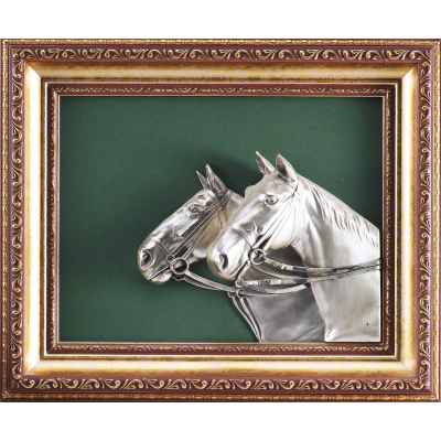 Плакетка «Лошади» Германия.(?) Первая четверть XX века