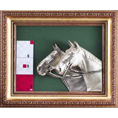 Плакетка «Лошади» Германия.(?) Первая четверть XX века