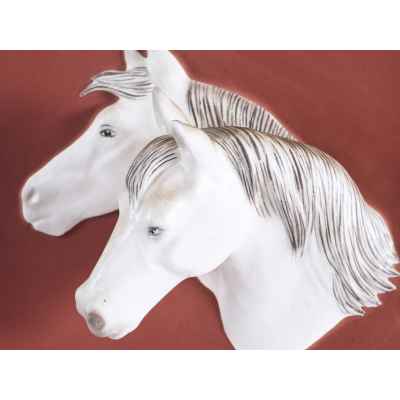 Панно «Лошади» 1950-70 гг Австрия. Keramikwerkstätte Thomasch - Sierndor 1950-70 гг