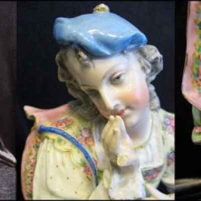 Парные статуэтки «Дама и кавалер» (01809)  