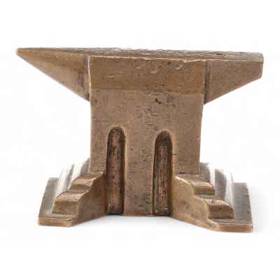 Пресс-папье. Наковальня кузнечная бронзовая Германия 1920-е гг