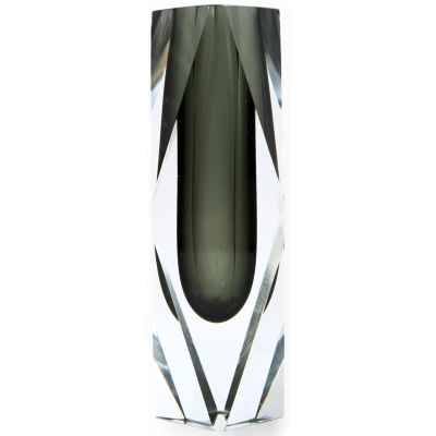 Ваза тёмная Мурано 1970 гг