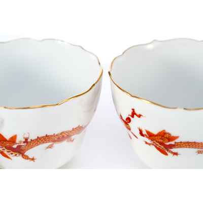 Чайный сервиз шинуазри Китайский дракон фарфор, Мейссен (Meissen) Германия 1930 гг. Германия Исполнитель: фабрика «Meissen» 1930 гг