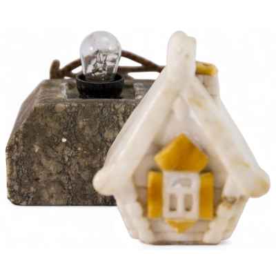 Настольная лампа мраморная. СССР 1940-1950 гг