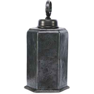 Шестигранная четвертина с навинчивающейся крышкой Германия 1773