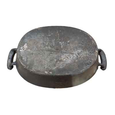 Гусятница утятница царская чугун Кас. З. Касли Н. Шубин 1899 г L-33 см. Каслинский чугунолитейный завод 1899