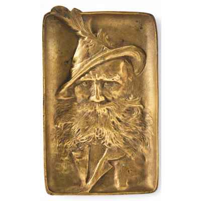 Лоток «Охотник» Австро-Венгрия Конец XIX- начало XX вв