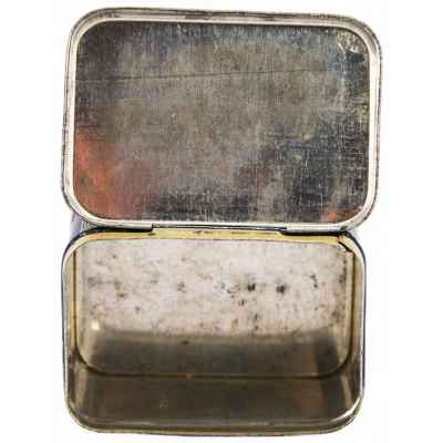 Жестяная коробочка для грузинского чая Главчай, СССР 1946