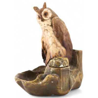 Скульптура Сова с чернильницей Россия Начало XX века
