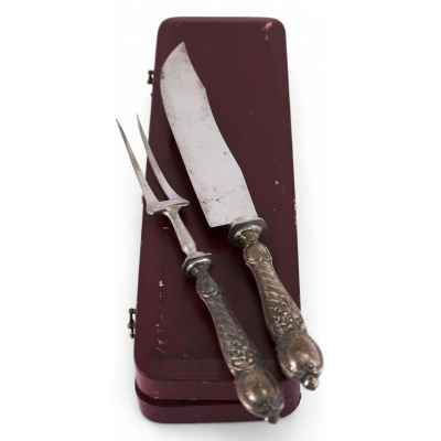 Набор для разделки мяса в стиле нео-рококо Европа конец XIX— начало XX вв