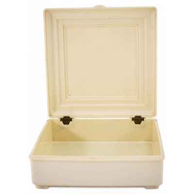 Шкатулка «За мир и дружбу» “Карболит” Орехово-Зуево 1957