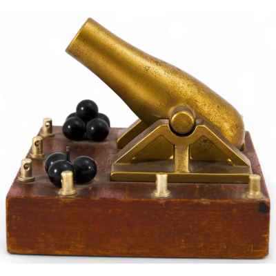 Сувенирный настольный письменный прибор «Мортира» СССР 1981