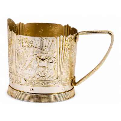 Подстаканник «Уральские сказы» Свердловск. Верх-Исетский металлургический завод 1960-е гг