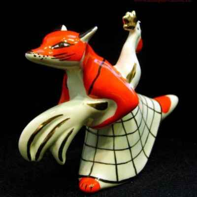 Статуэтка «Несёт меня лиса..» (01840)  