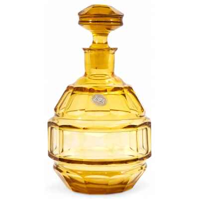 Набор для алк. напитков стекло, Богемия 1960-70-е гг. Н-13,5 см.  1960-1970  гг