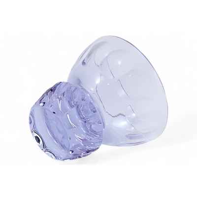 Графин с пробкой фиолетового оттенка Богемия Вторая четверть XX века