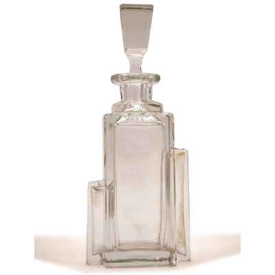 Флакон Европа Арт Деко стекло, 1920-30-е гг. Н-20 см. Европа 1920-е гг