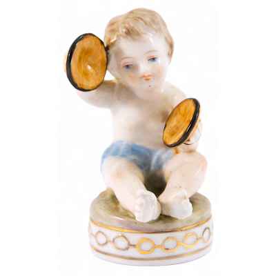 Скульптура «Мальчик с тарелками» Германия. XX век