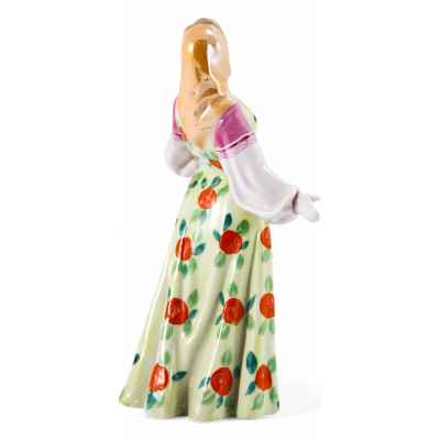 Скульптура Плясунья Даша фарфор, Дулевский ДФЗ Дулево СССР 1964г. Н-19,5 см. Дулево, Россия Исполнитель:Дулевский фарфоровый завод 1964