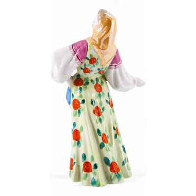 Скульптура Плясунья Даша фарфор, Дулевский ДФЗ Дулево СССР 1964г. Н-19,5 см. Дулево, Россия Исполнитель:Дулевский фарфоровый завод 1964