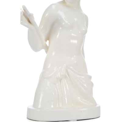 Скульптура Диана с луком фаянс Rako Раковник, Чехословакия 1930-е г. Н-38 см. Раковник, Чехословакия 1930 гг