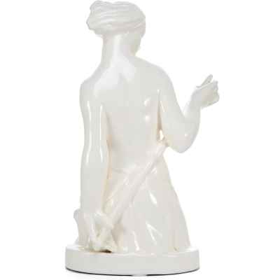 Скульптура Диана с луком фаянс Rako Раковник, Чехословакия 1930-е г. Н-38 см. Раковник, Чехословакия 1930 гг