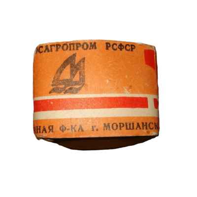Упаковка нюхательного табака табачная ф-ка г. Моршанск СССР 1960-70-е гг. 4x5,5 см. Табачная фабрика г. Моршанска 1960-1970-е гг