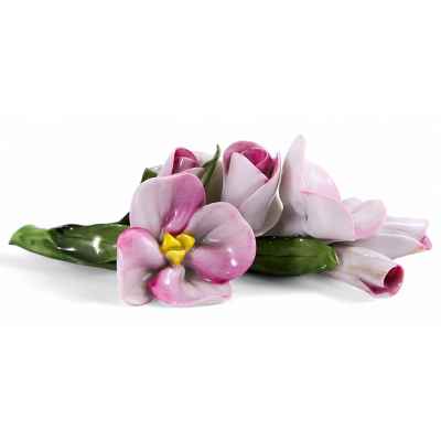 Скульптура Цветы фарфор, Херенд (Herend) Венгрия 1980-е гг. Н-4 см. Херенд, Венгрия 1960- 1986 гг