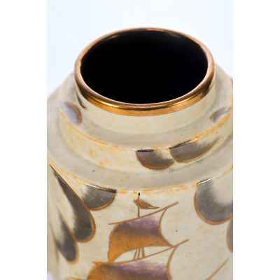 Ваза «Парусник» Бельгия. 1920-1930 гг