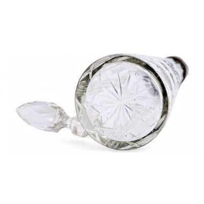 Графин с пробкой в виде шишки Вюртембергский металлический завод начало ХХ века