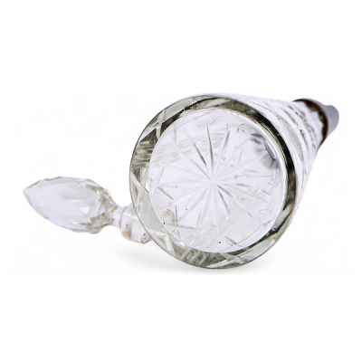 Графин с пробкой в виде шишки Вюртембергский металлический завод начало ХХ века