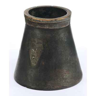 Мерка Клепацкий Кунгур 1/100 ведра латунь РИ 1875 г. г. Н-6,7 см. Кунгур 1875