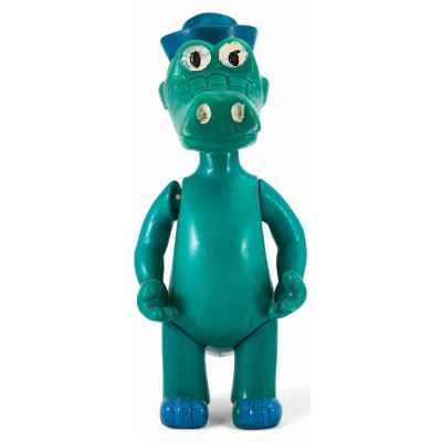 Игрушка Крокодил Гена зелёный  п. о. Вятка г. Киров  СССР 1970 гг. Н-39,5 см. г. Киров. Производственное объединение Вятка 1970 гг