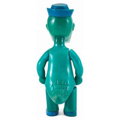 Игрушка Крокодил Гена зелёный  п. о. Вятка г. Киров  СССР 1970 гг. Н-39,5 см. г. Киров. Производственное объединение Вятка 1970 гг