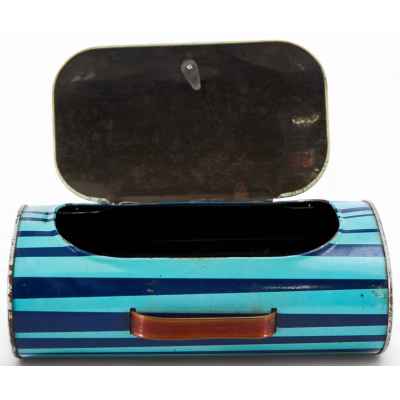 Сумка детская ланчбокс Ил-18 металл, ЭССР 1961 г. 13x21,1 см. Эстонская ССР 1961