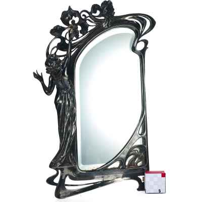 Зеркало в стиле ар-нуво Европа Начало XX века