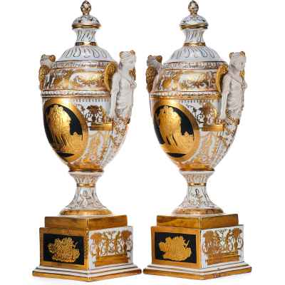 Парные вазы «Грации» Европа XX век