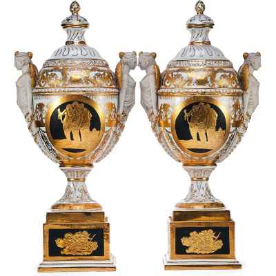 Парные вазы «Грации» Европа XX век