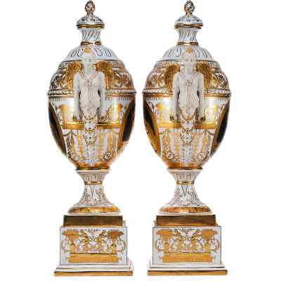 Парные вазы «Грации» Европа XX век