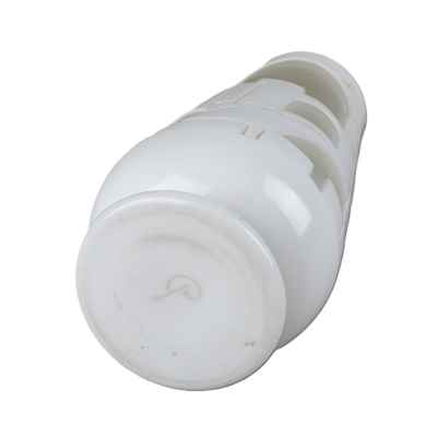 Ваза авторская, футуризм, конструктивизм двухслойное матовое стекло 1920-30-е гг. 23,9x9,7 см.  1920