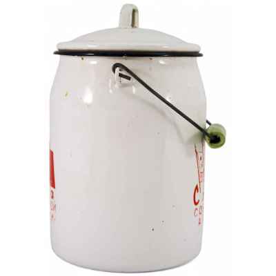 Бидон Агитация Слава Советской Армии сталь, эмаль Лысьва ЛМЗ СССР 1970 г. Н-23,5 см. СССР 1970-1980 гг